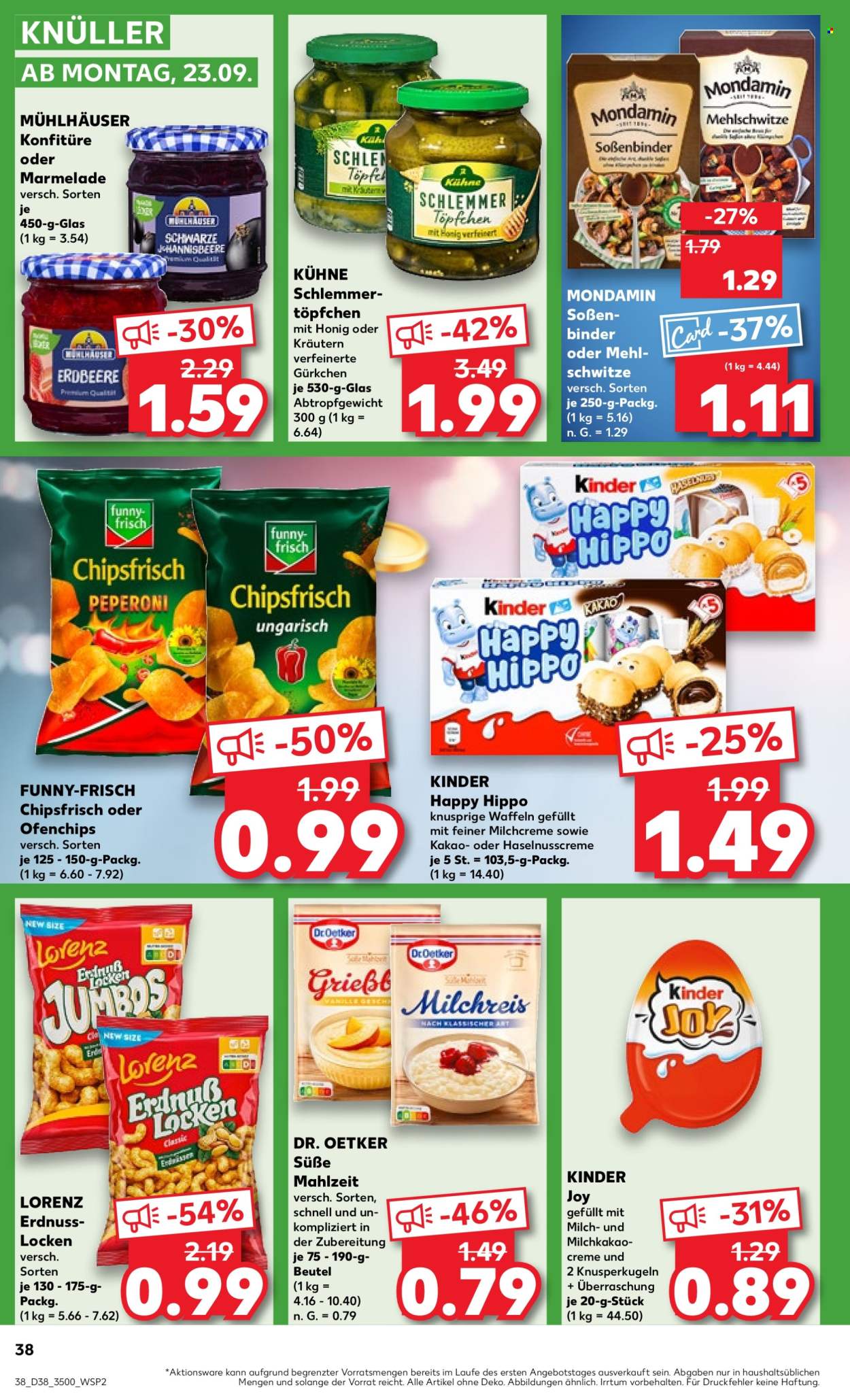 Kaufland Prospekte  - 19.09.2024 - 25.09.2024. Seite 38