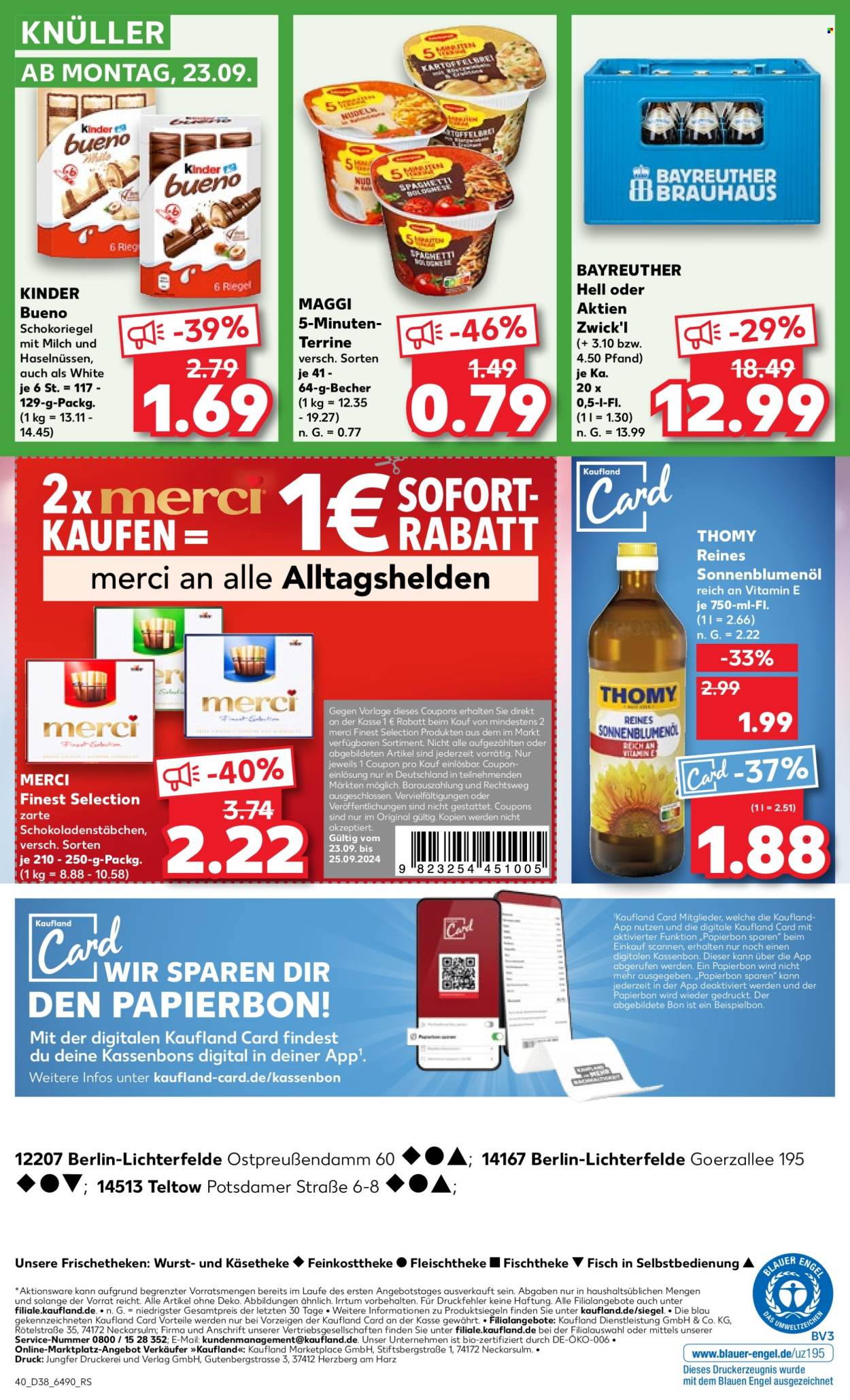 Kaufland Prospekte  - 19.09.2024 - 25.09.2024. Seite 40