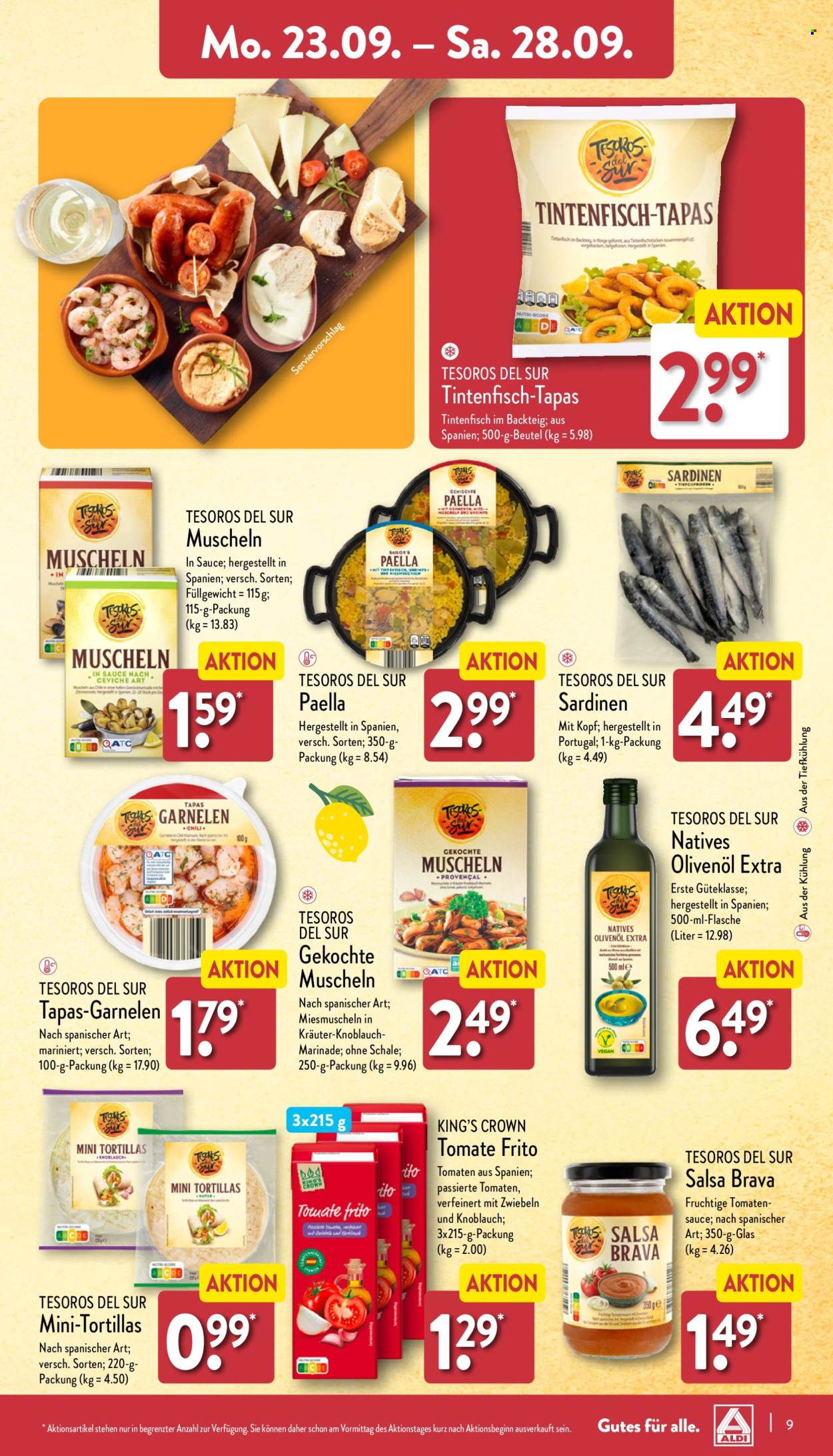 ALDI Nord Prospekte  - 23.09.2024 - 28.09.2024. Seite 9