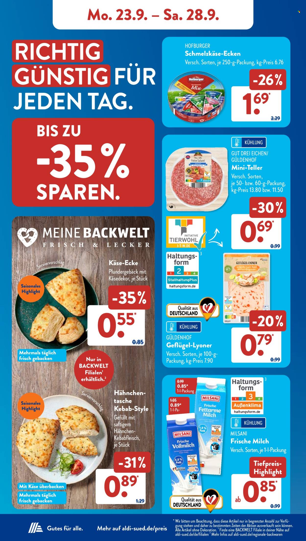 ALDI SÜD Prospekte  - 23.09.2024 - 28.09.2024. Seite 8