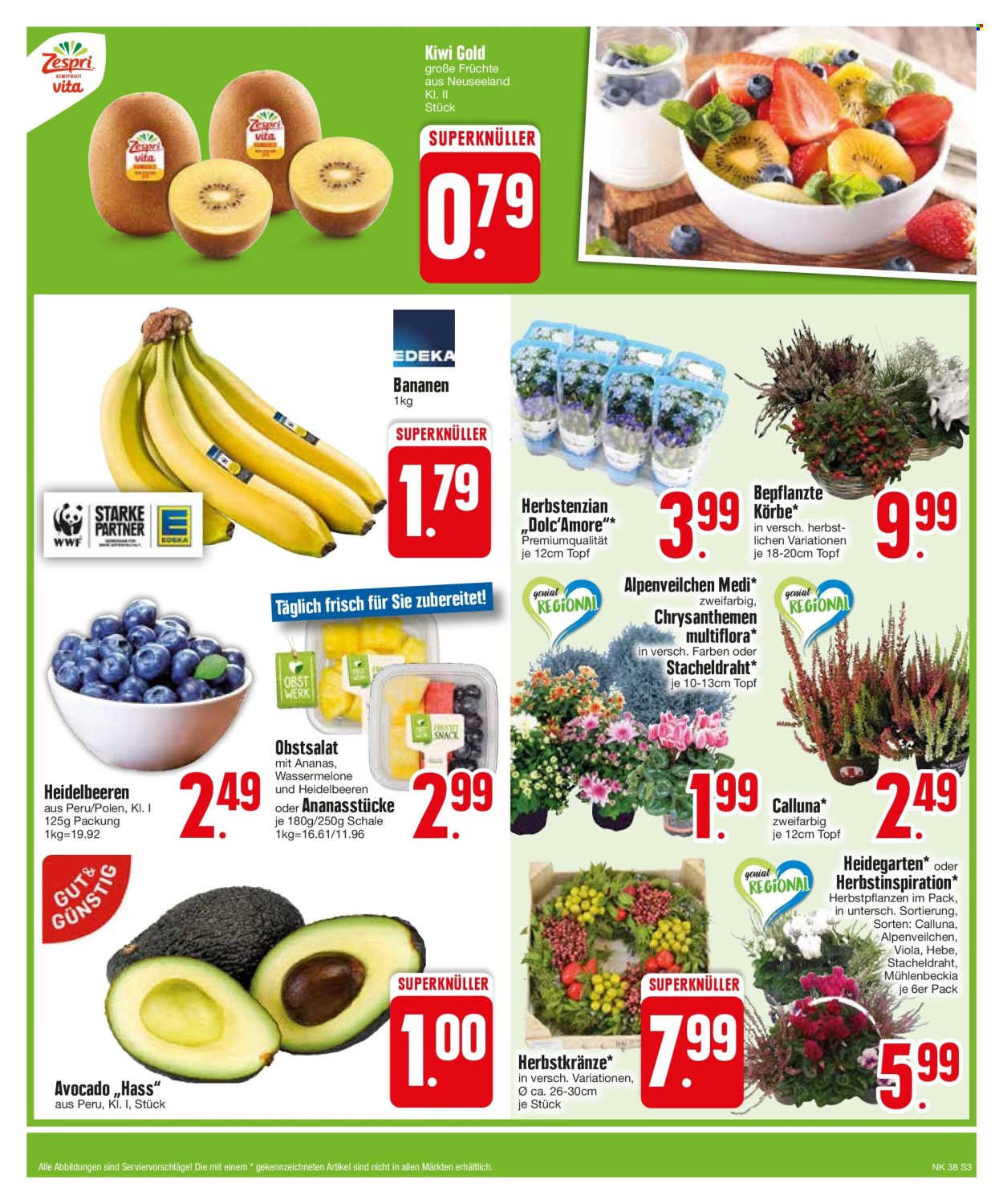 Edeka Prospekte  - 16.09.2024 - 21.09.2024. Seite 3