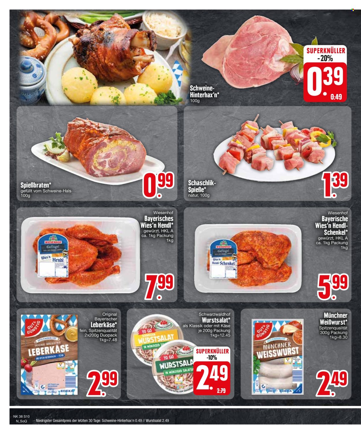 Edeka Prospekte  - 16.09.2024 - 21.09.2024. Seite 10