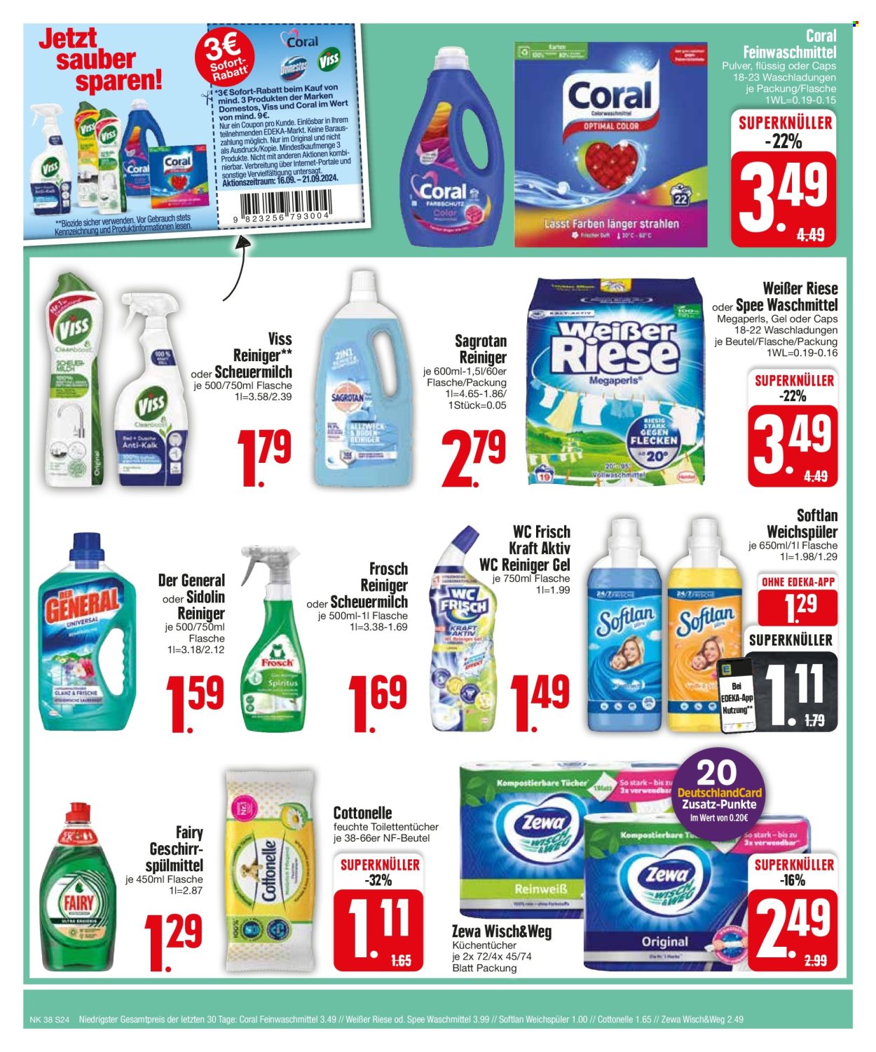 Edeka Prospekte  - 16.09.2024 - 21.09.2024. Seite 24