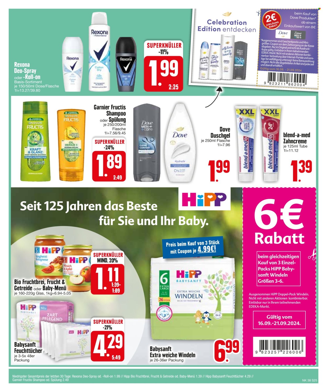 Edeka Prospekte  - 16.09.2024 - 21.09.2024. Seite 25