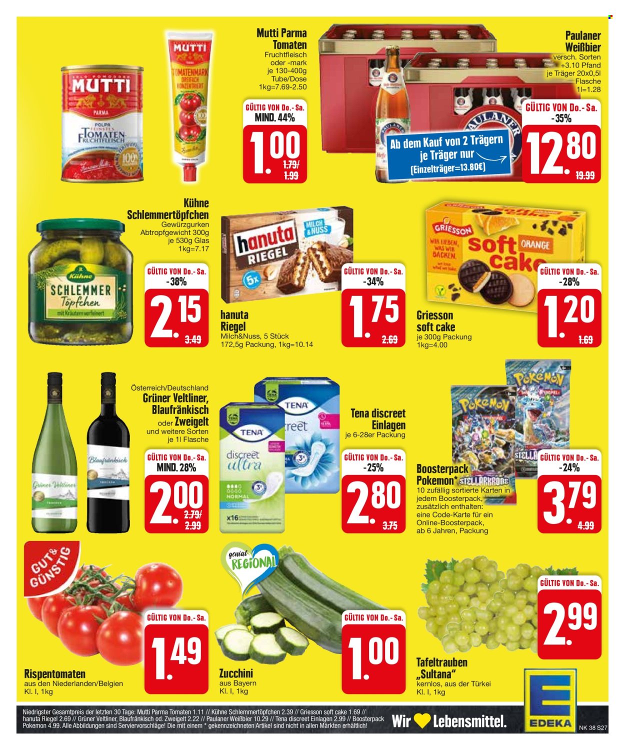 Edeka Prospekte  - 16.09.2024 - 21.09.2024. Seite 27
