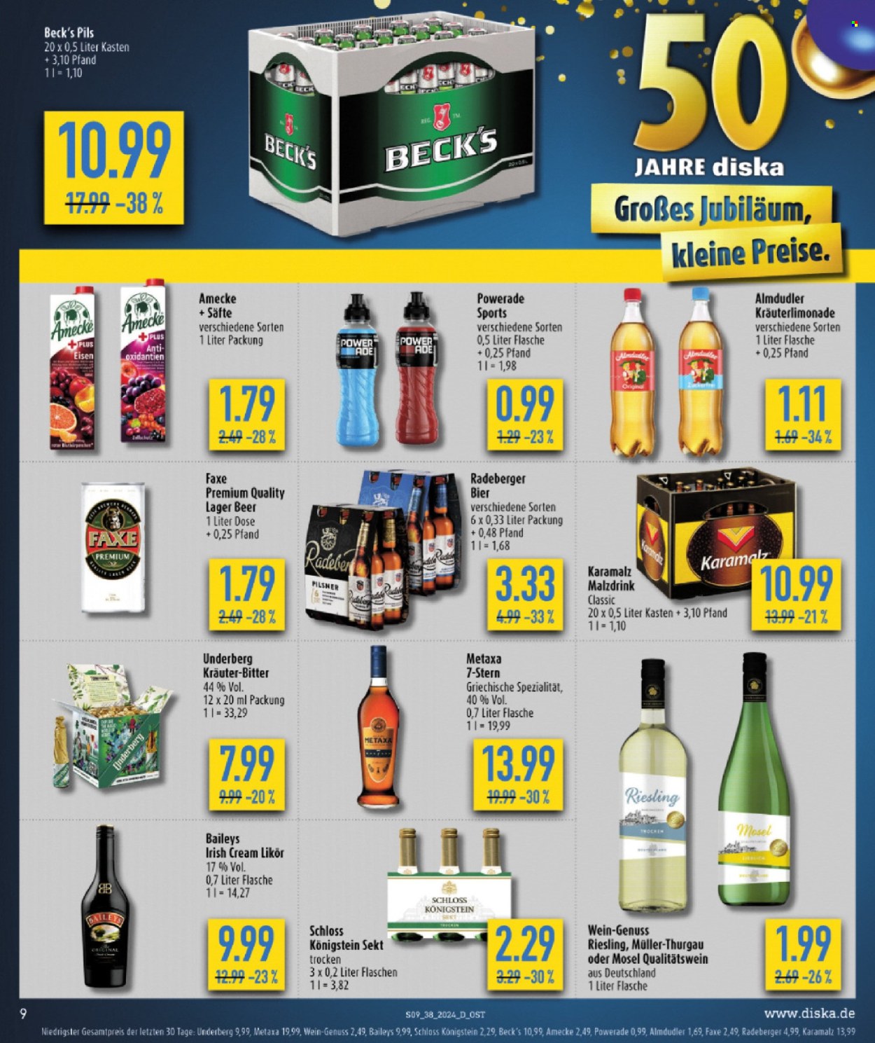 Diska Prospekte  - 16.09.2024 - 21.09.2024. Seite 11