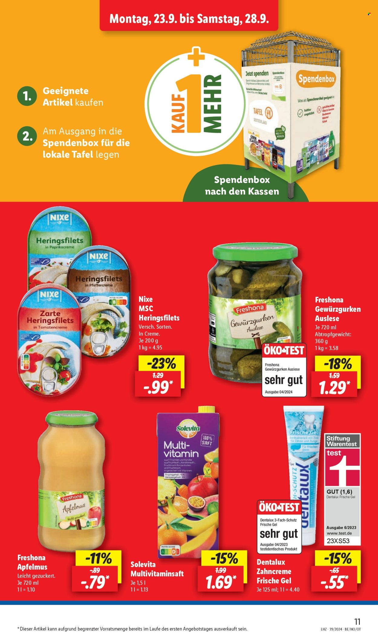 Lidl Prospekte  - 23.09.2024 - 28.09.2024. Seite 15