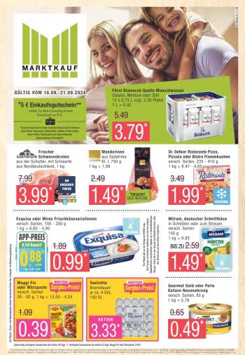 Prospekte Marktkauf - 16.09.2024 - 21.09.2024.