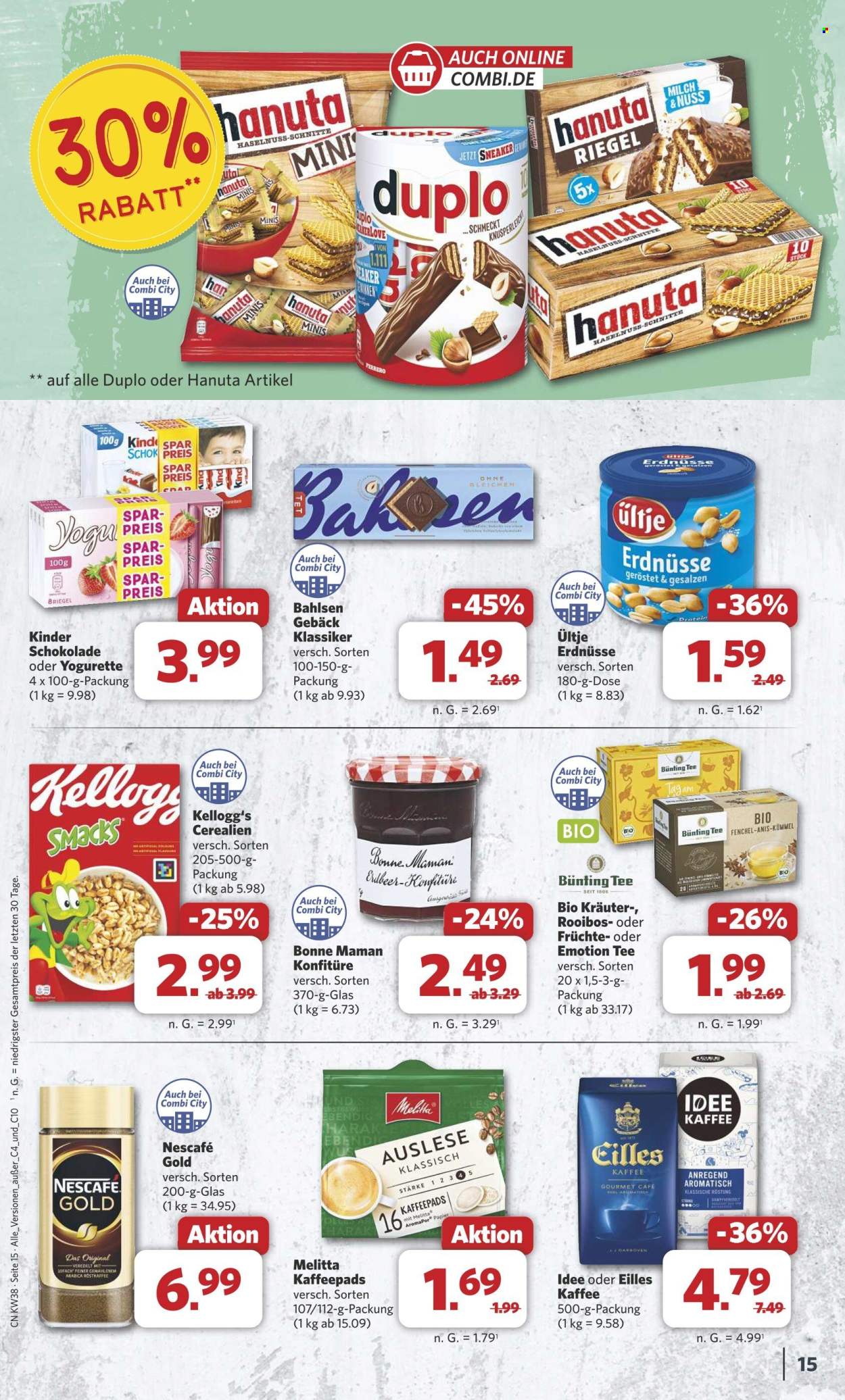 Combi Prospekte  - 16.09.2024 - 21.09.2024. Seite 15