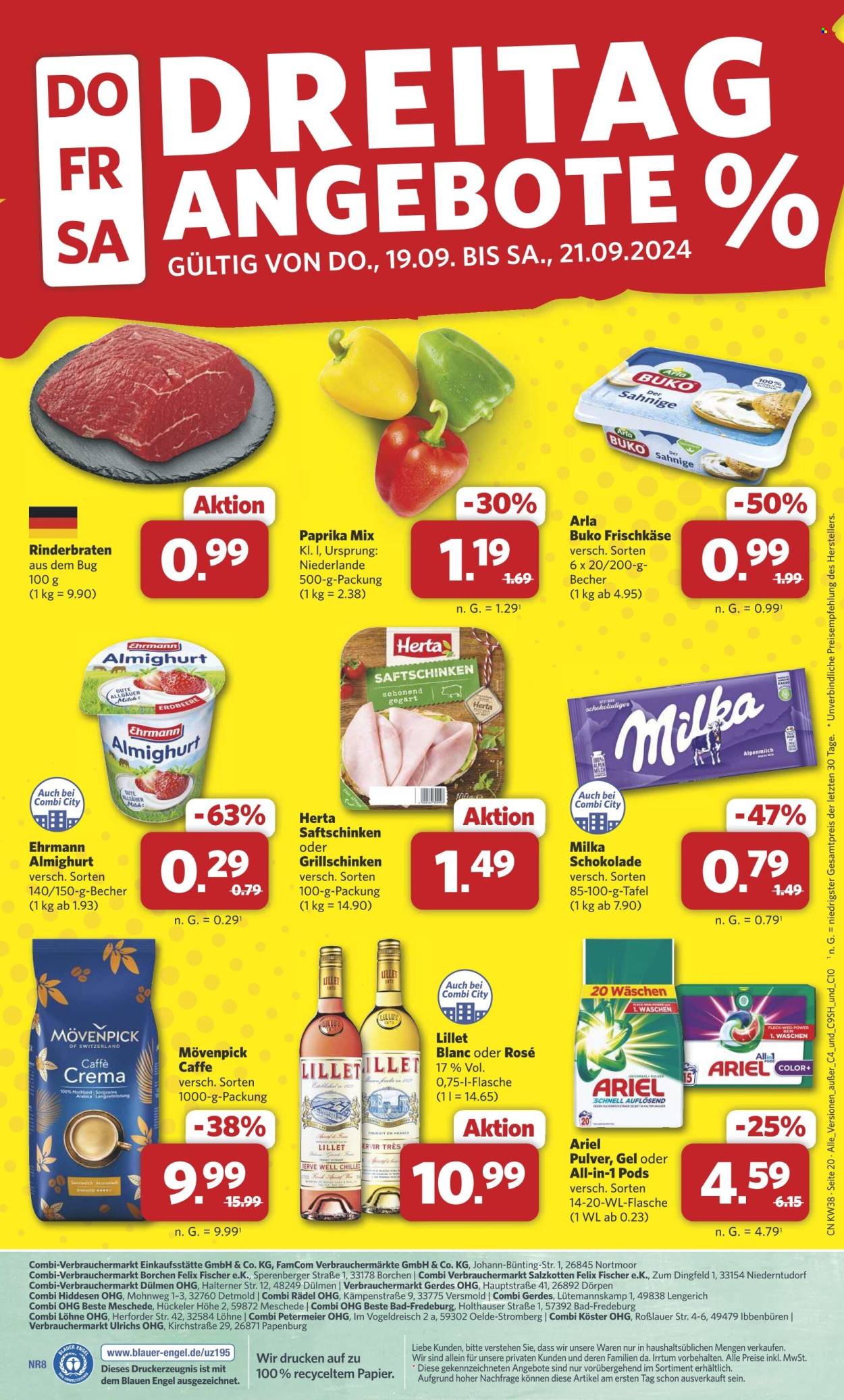 Combi Prospekte  - 16.09.2024 - 21.09.2024. Seite 20