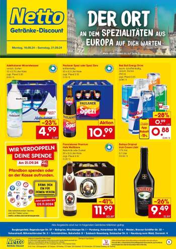 Prospekte Netto Marken-Discount - 16.09.2024 - 21.09.2024.