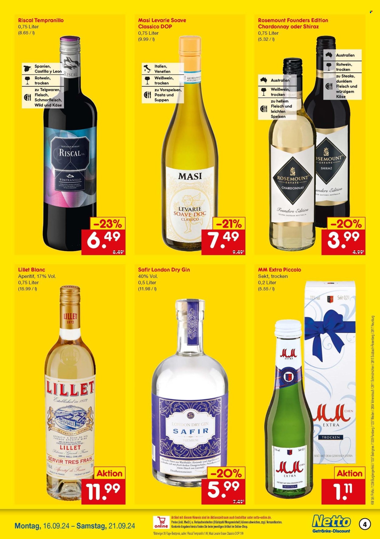 Netto Marken-Discount Prospekte  - 16.09.2024 - 21.09.2024. Seite 4