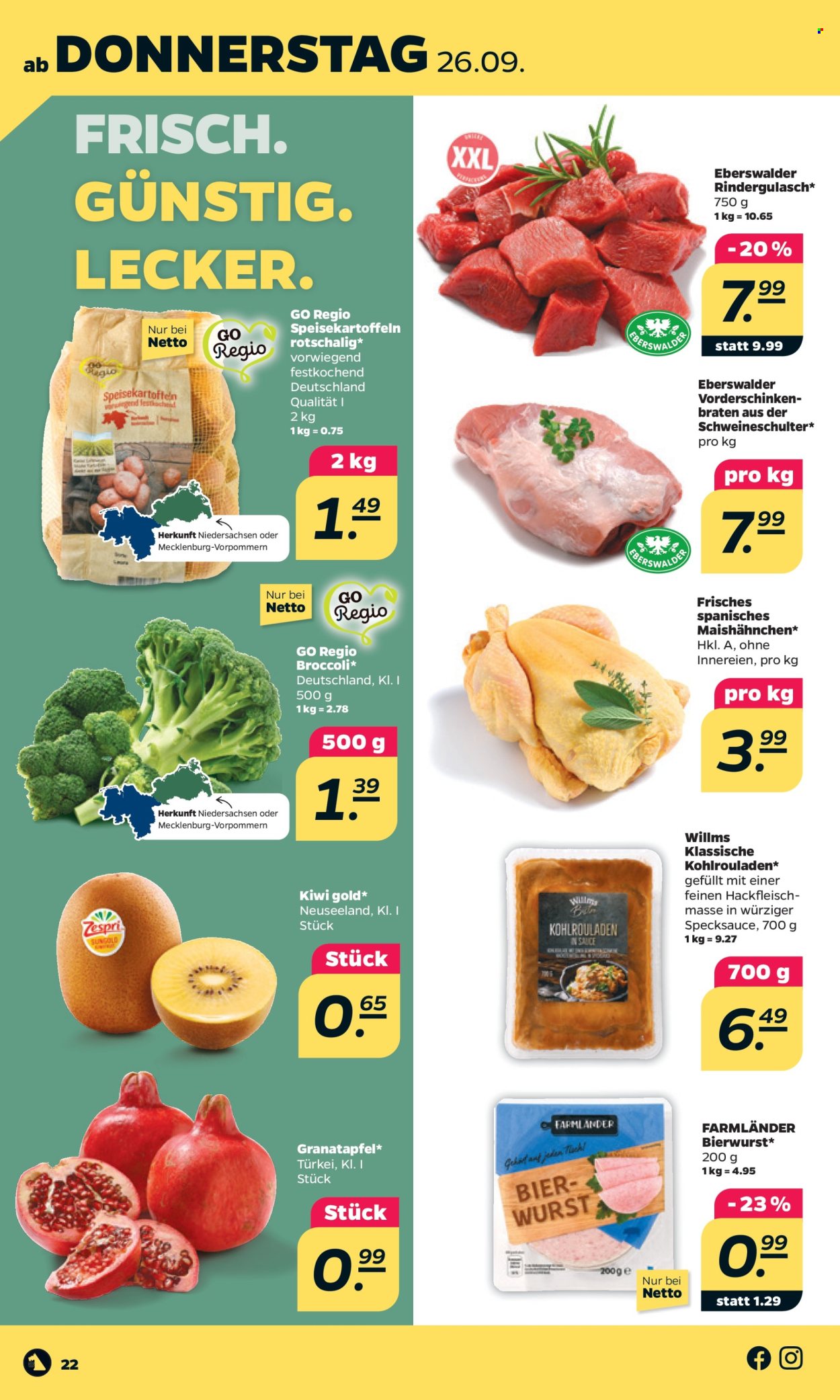 Netto Prospekte  - 23.09.2024 - 28.09.2024. Seite 26