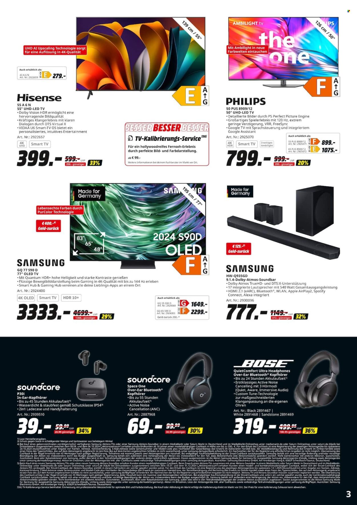 MediaMarkt Prospekte  - 16.09.2024 - 30.09.2024. Seite 3