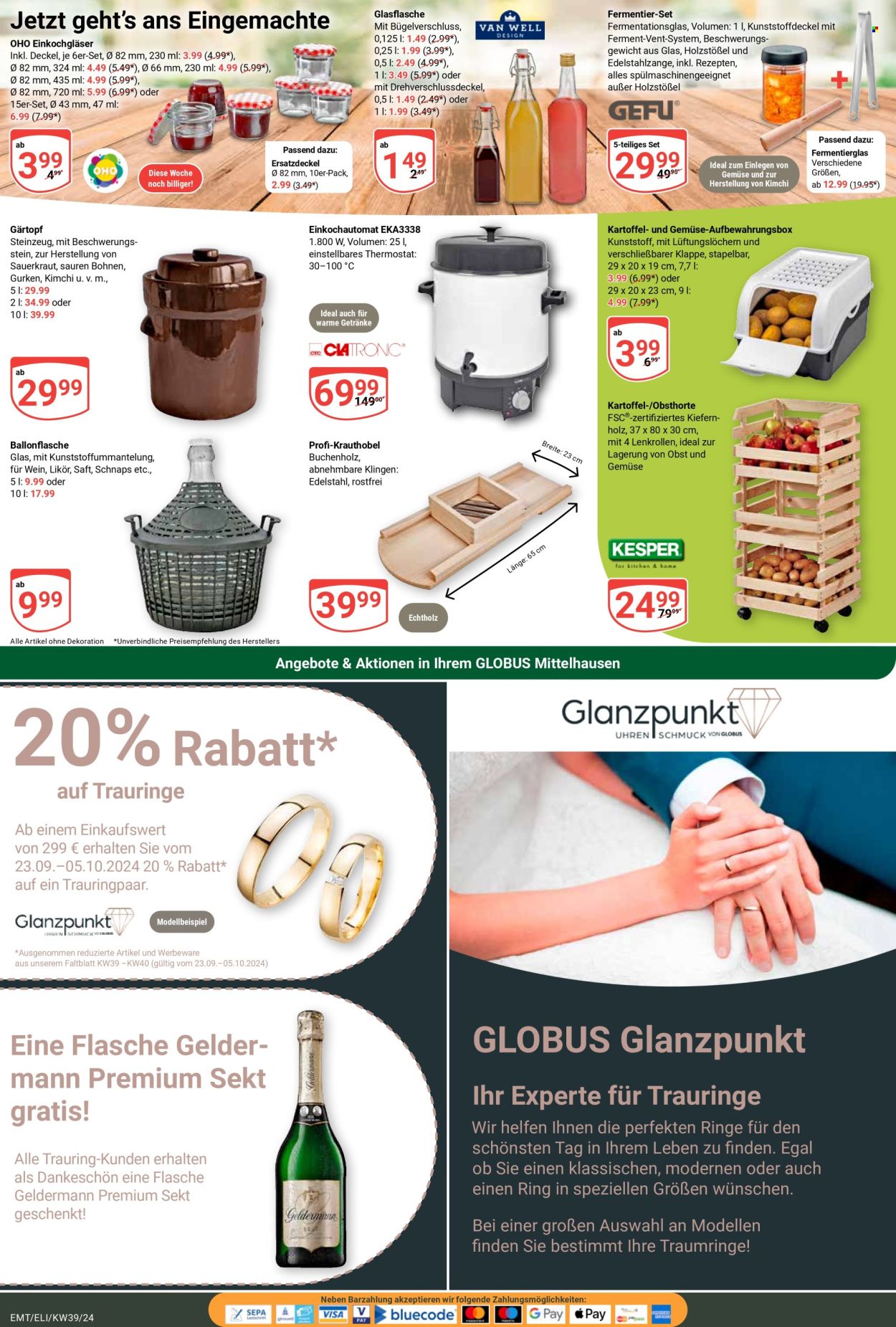 Globus Prospekte  - 23.09.2024 - 28.09.2024. Seite 21