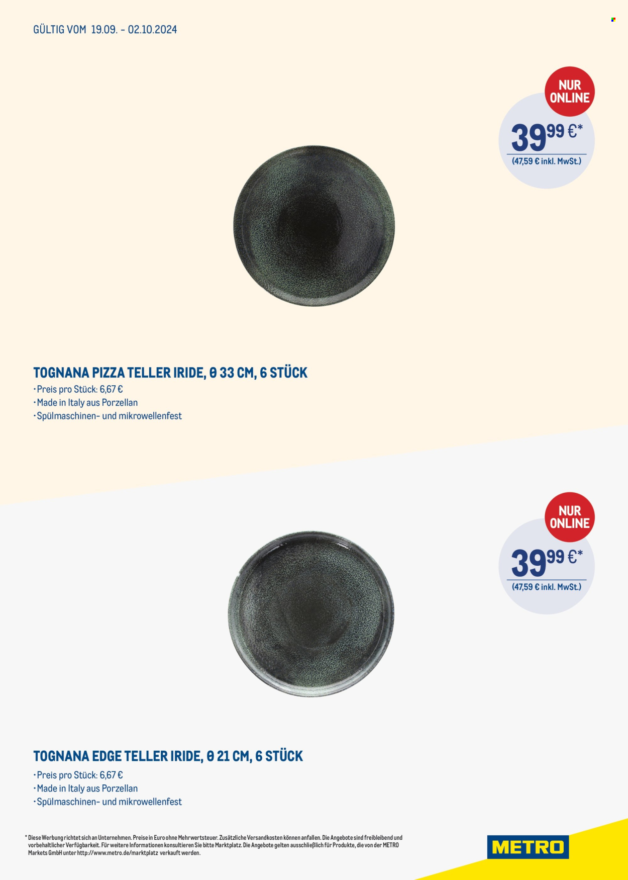 Metro Prospekte  - 19.09.2024 - 2.10.2024. Seite 4