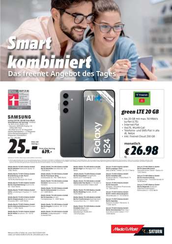 Prospekte MediaMarkt - 21.09.2024 - 21.09.2024.