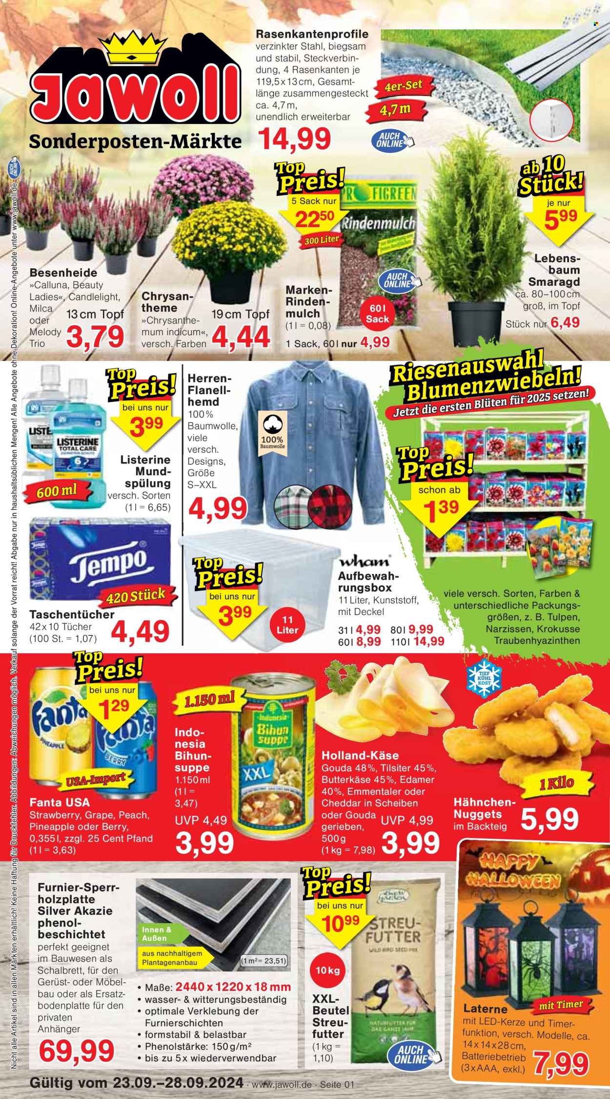 Jawoll Prospekte  - 23.09.2024 - 28.09.2024. Seite 1