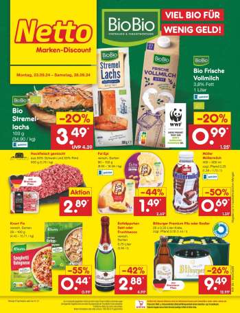 Prospekte Netto Marken-Discount - 22.09.2024 - 28.09.2024.