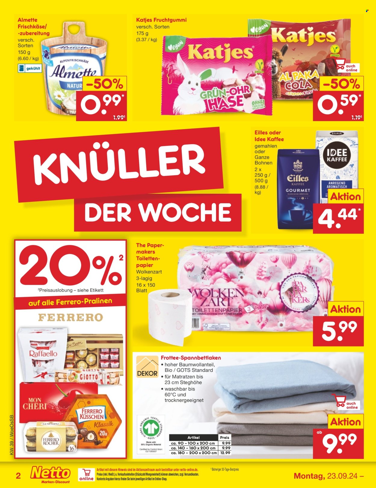 Netto Marken-Discount Prospekte  - 23.09.2024 - 28.09.2024. Seite 2