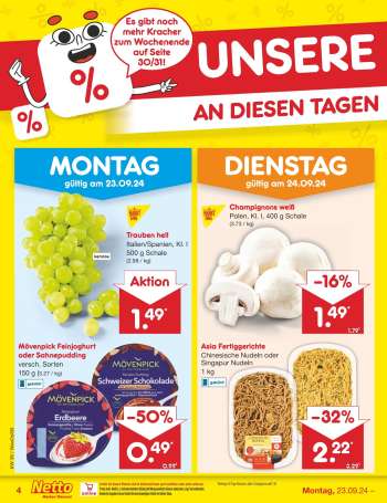 thumbnail - Mövenpick Feinjoghurt oder Sahnepudding