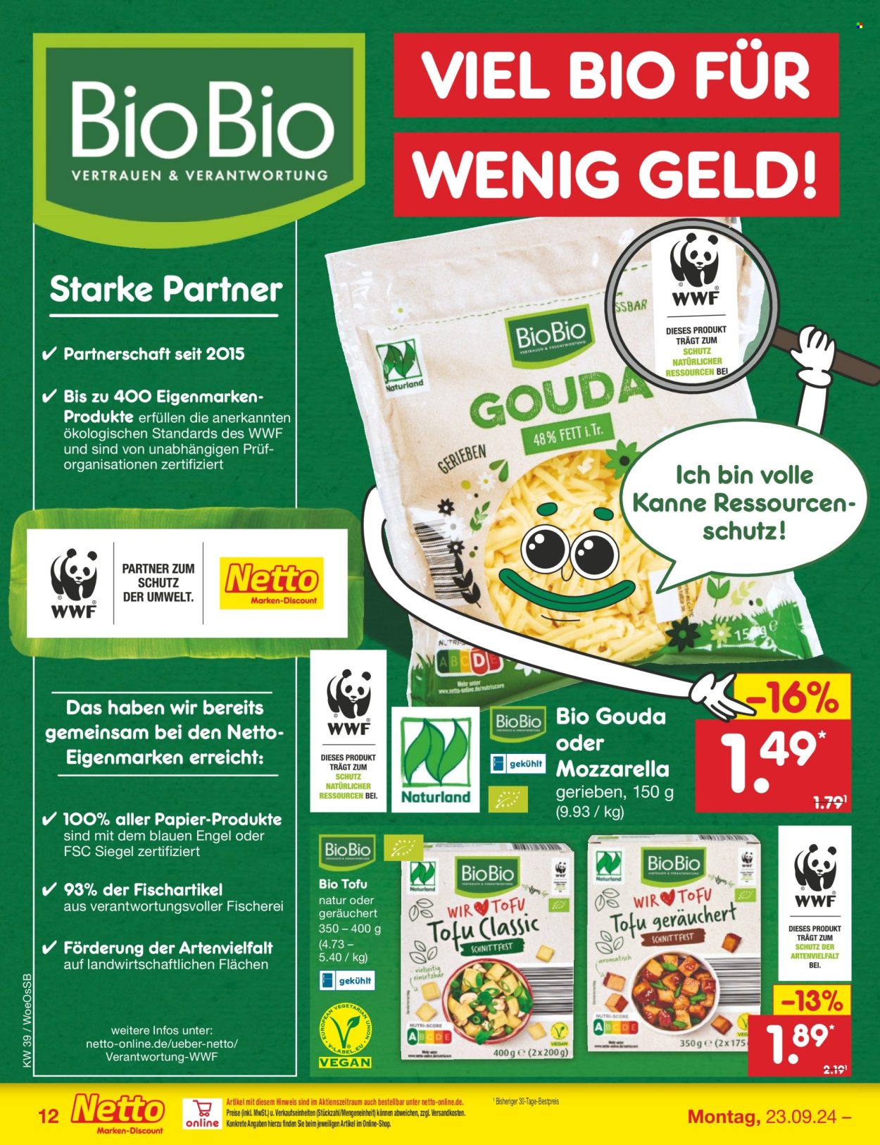 Netto Marken-Discount Prospekte  - 23.09.2024 - 28.09.2024. Seite 14