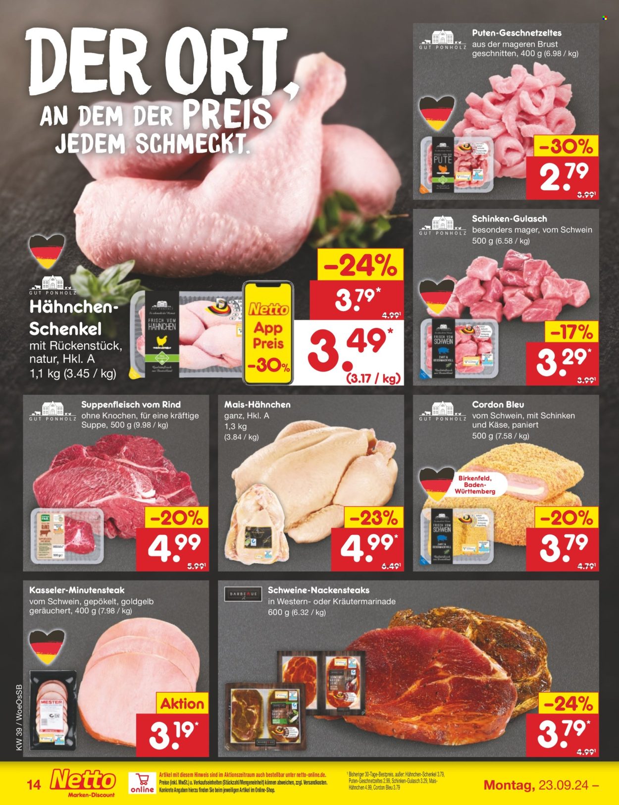Netto Marken-Discount Prospekte  - 23.09.2024 - 28.09.2024. Seite 18