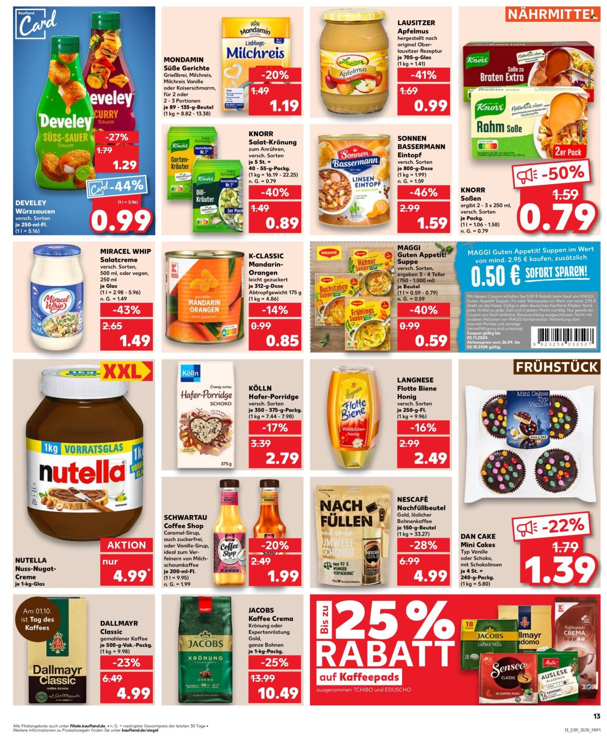 Kaufland Prospekte  - 26.09.2024 - 2.10.2024. Seite 13