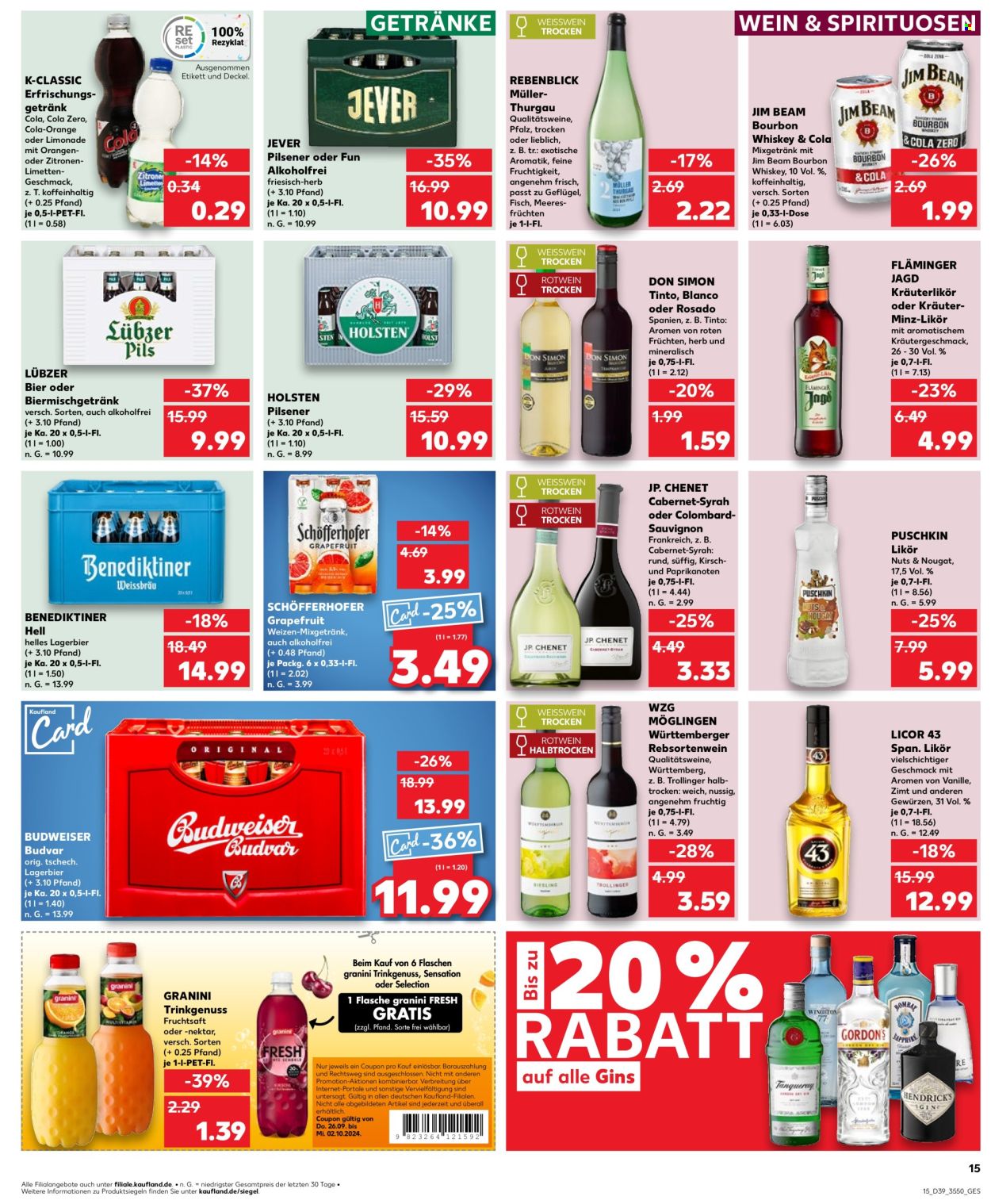 Kaufland Prospekte  - 26.09.2024 - 2.10.2024. Seite 15