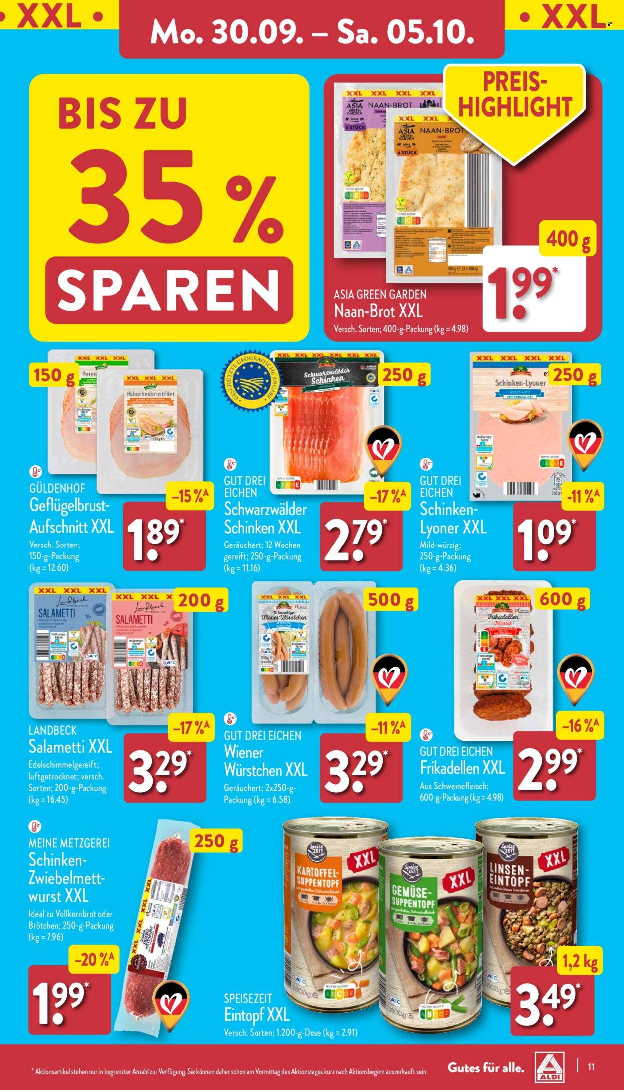 ALDI Nord Prospekte  - 30.09.2024 - 5.10.2024. Seite 11