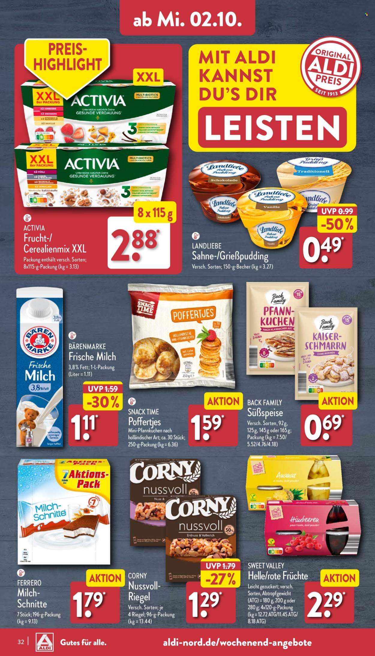 ALDI Nord Prospekte  - 30.09.2024 - 5.10.2024. Seite 32