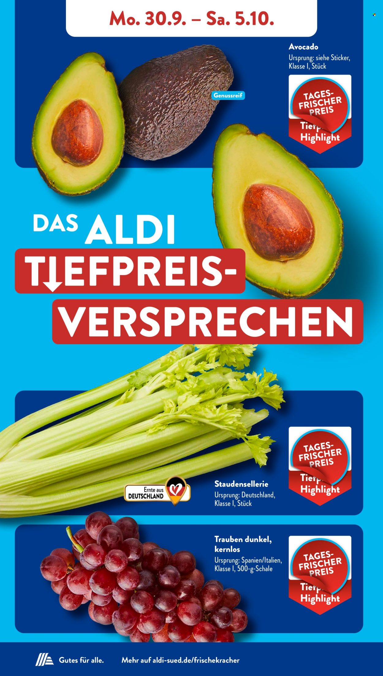 ALDI SÜD Prospekte  - 30.09.2024 - 5.10.2024. Seite 4
