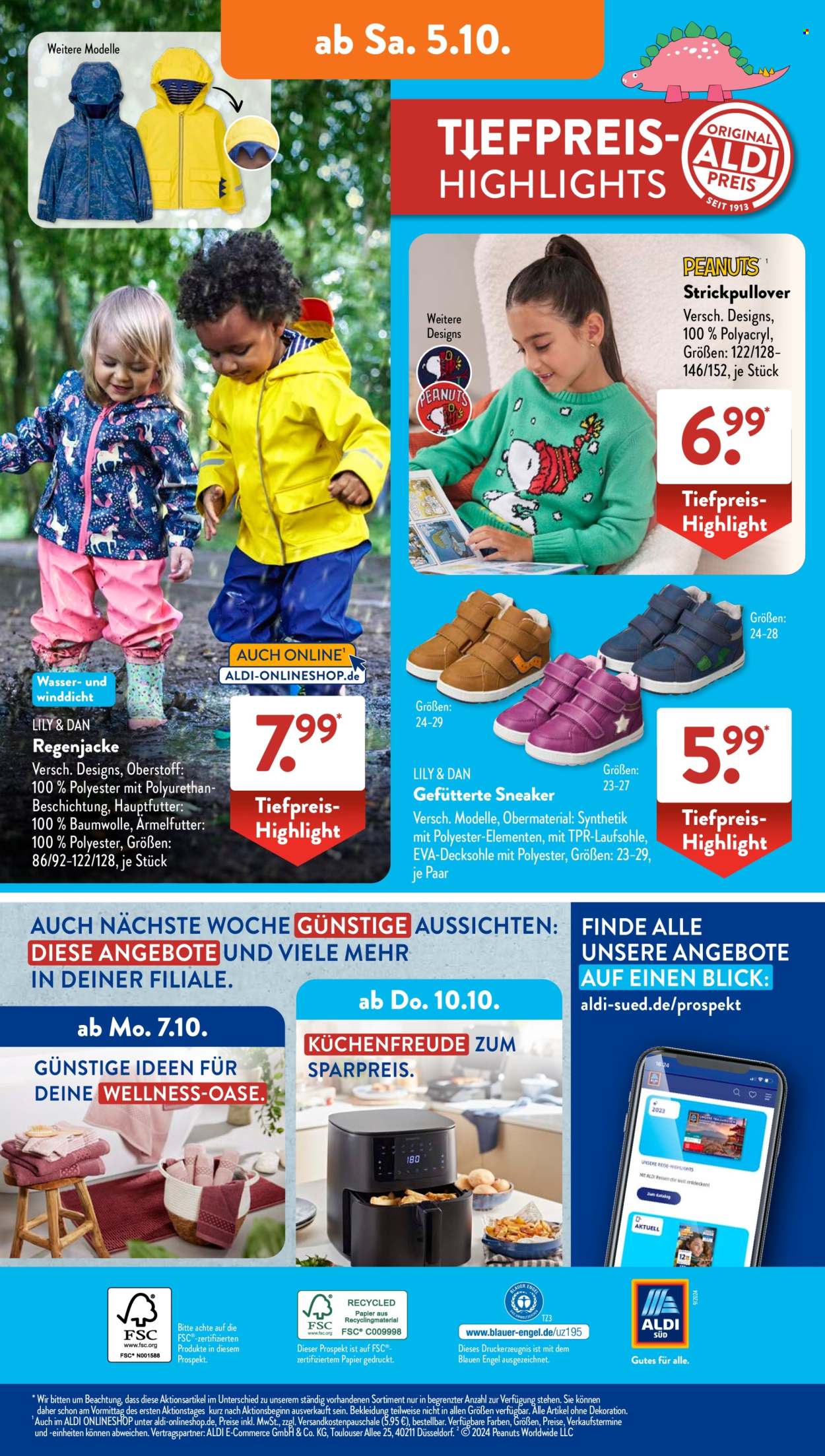 ALDI SÜD Prospekte  - 30.09.2024 - 5.10.2024. Seite 38