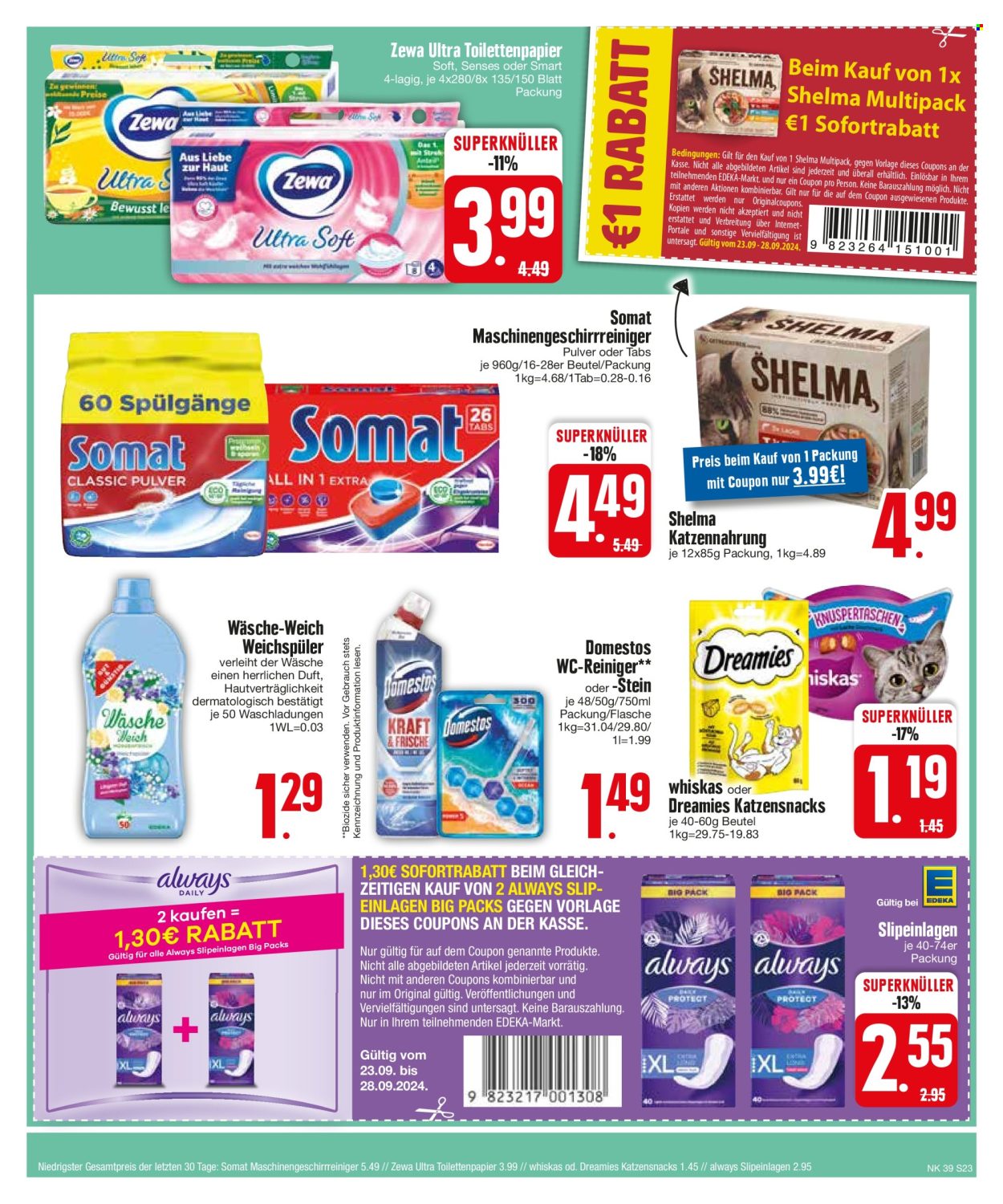 Edeka Prospekte  - 23.09.2024 - 28.09.2024. Seite 25