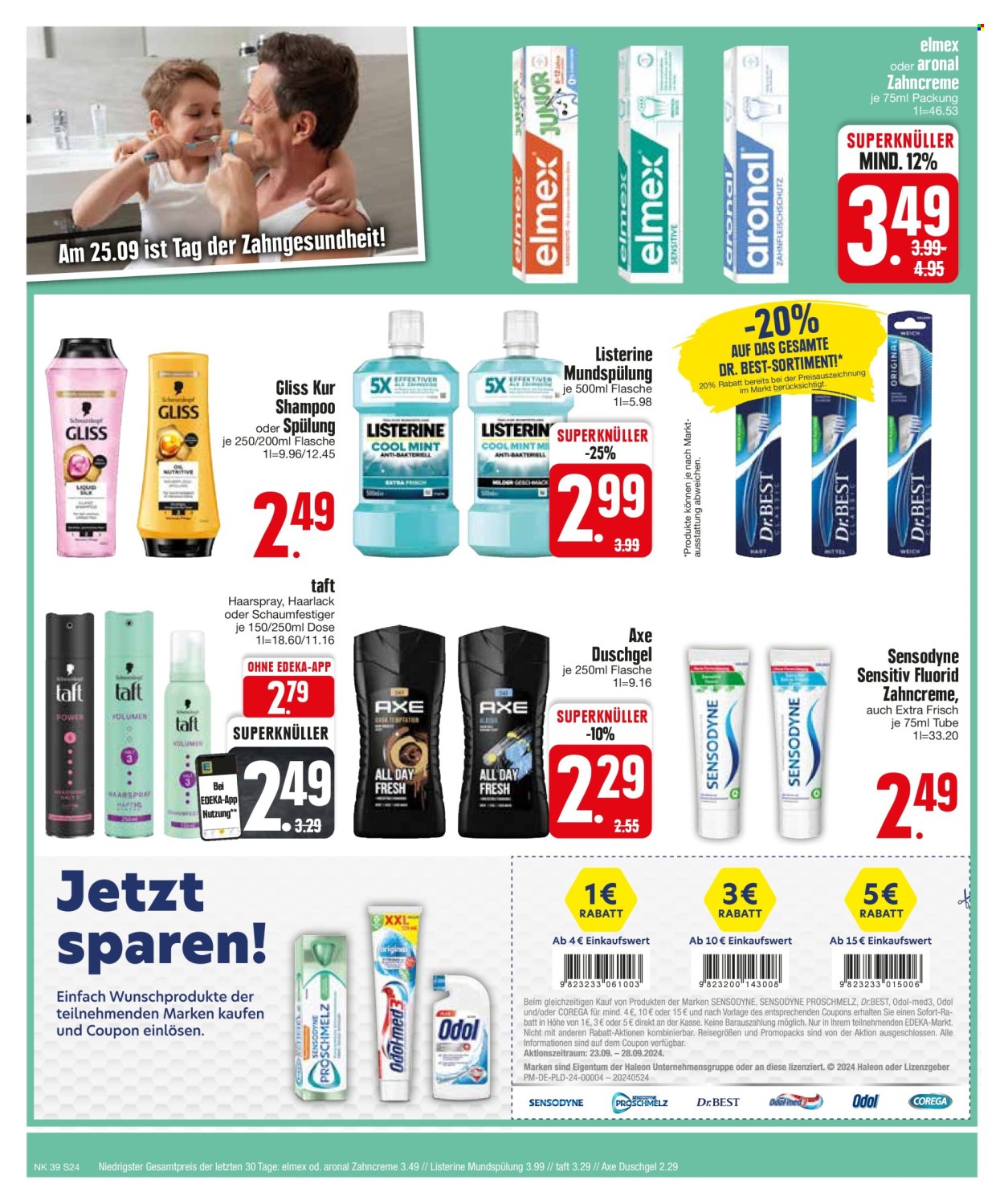 Edeka Prospekte  - 23.09.2024 - 28.09.2024. Seite 26