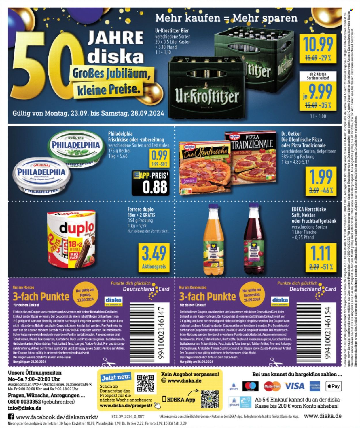 Diska Prospekte  - 23.09.2024 - 28.09.2024. Seite 12