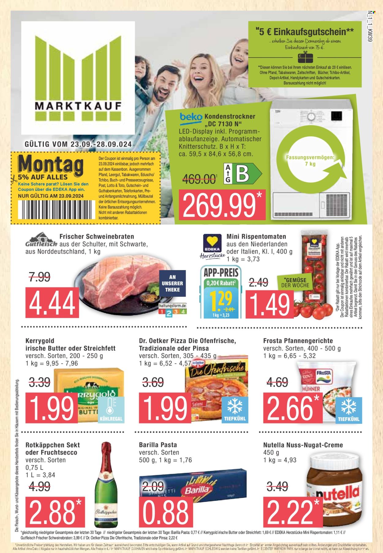 Marktkauf Prospekte  - 23.09.2024 - 28.09.2024. Seite 1