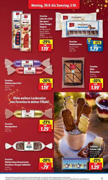 thumbnail - Favorina Edelmarzipan Baumstamm Haselnuss-Nougat Vollmilch