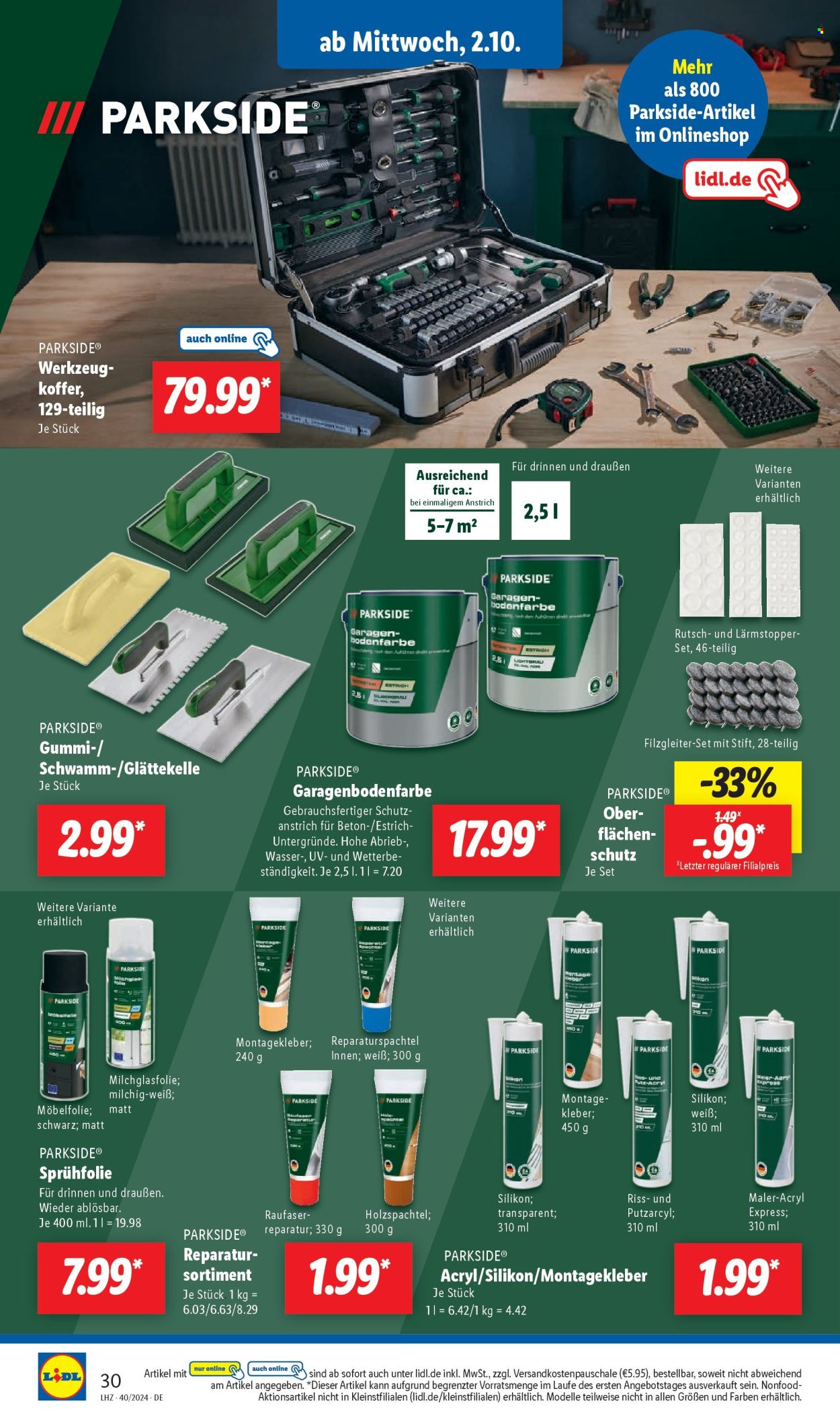 Lidl Prospekte  - 30.09.2024 - 5.10.2024. Seite 38