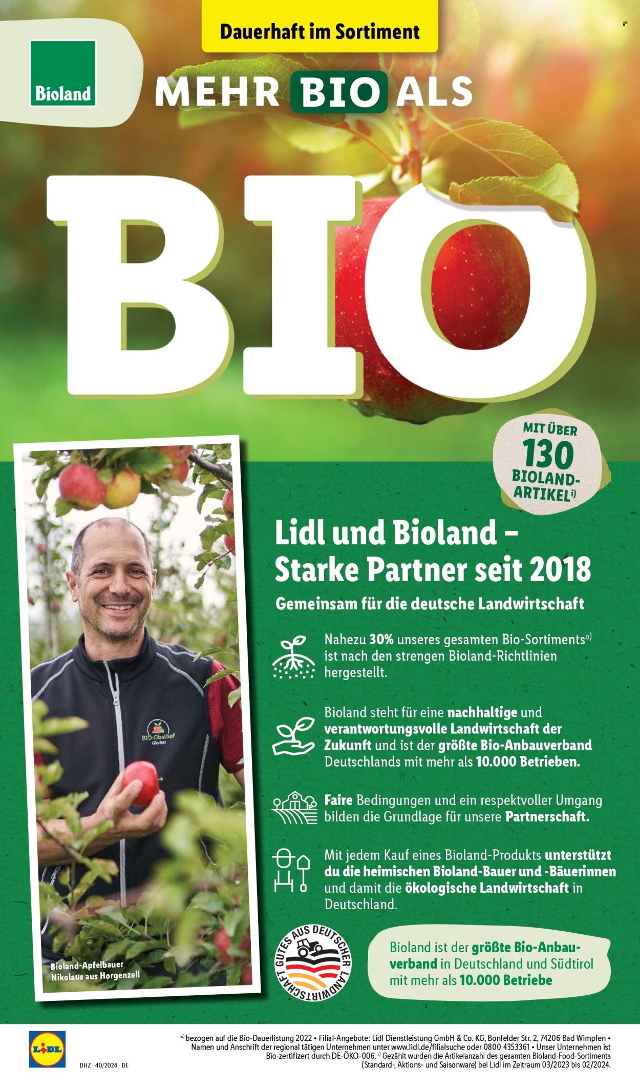 Lidl Prospekte  - 30.09.2024 - 5.10.2024. Seite 62