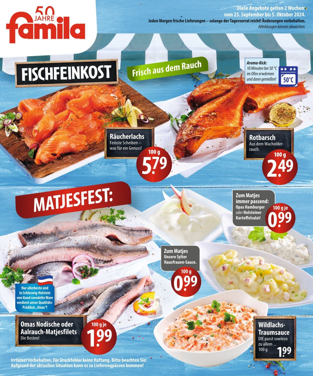 famila Prospekte  - 23.09.2024 - 5.10.2024. Seite 2