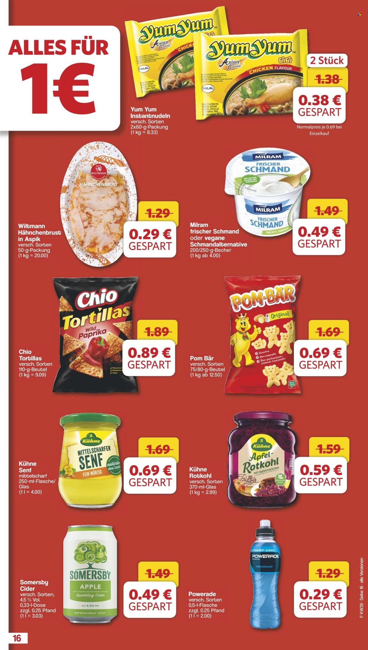 famila Prospekte  - 23.09.2024 - 28.09.2024. Seite 16