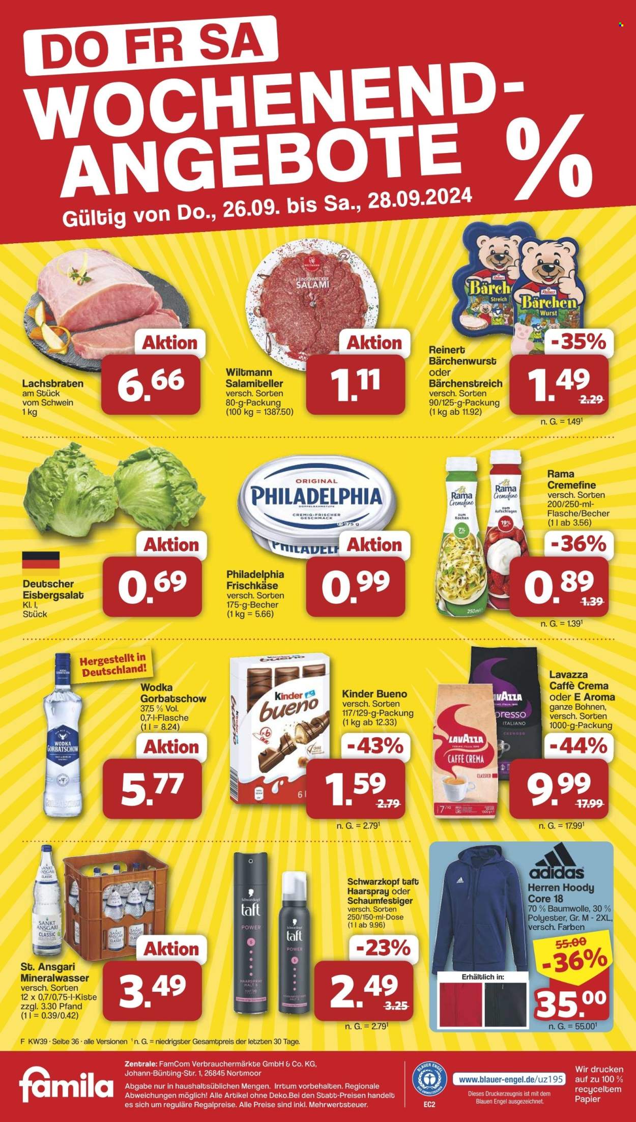 famila Prospekte  - 23.09.2024 - 28.09.2024. Seite 36