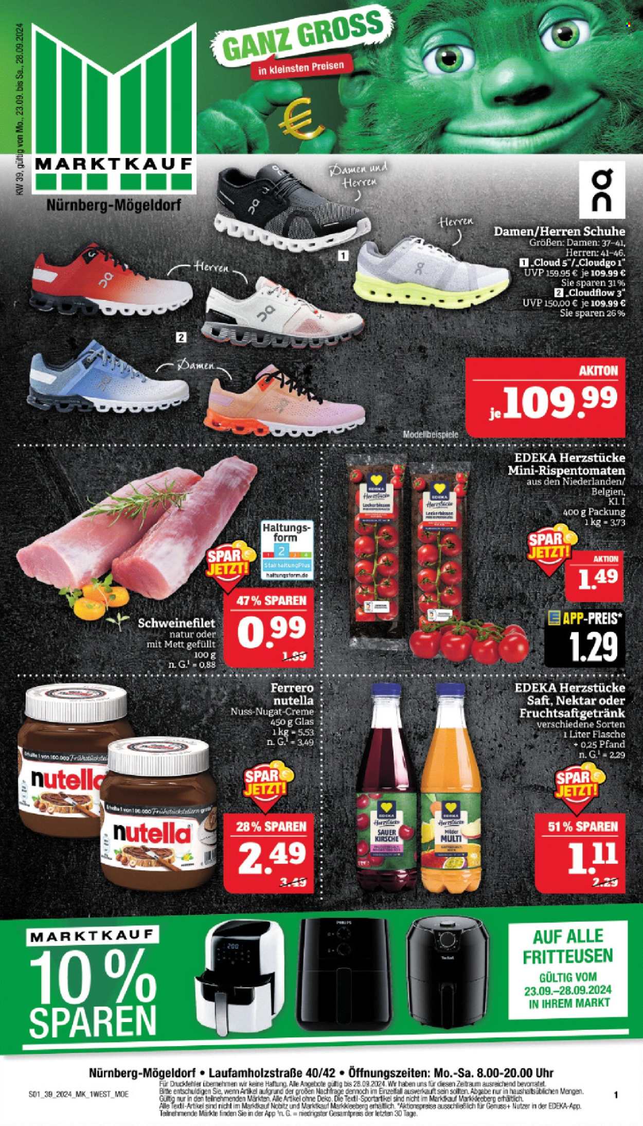 Marktkauf Prospekte  - 23.09.2024 - 28.09.2024. Seite 1