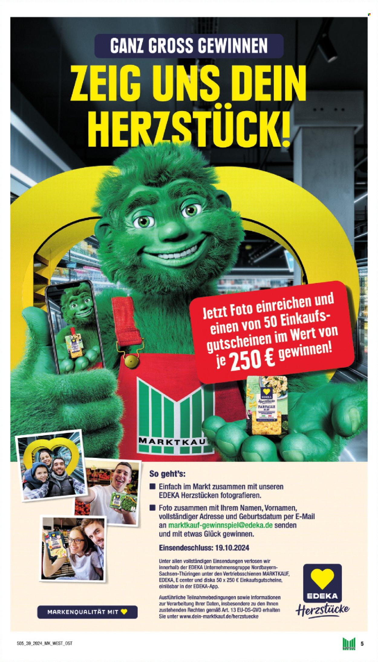 Marktkauf Prospekte  - 23.09.2024 - 28.09.2024. Seite 5