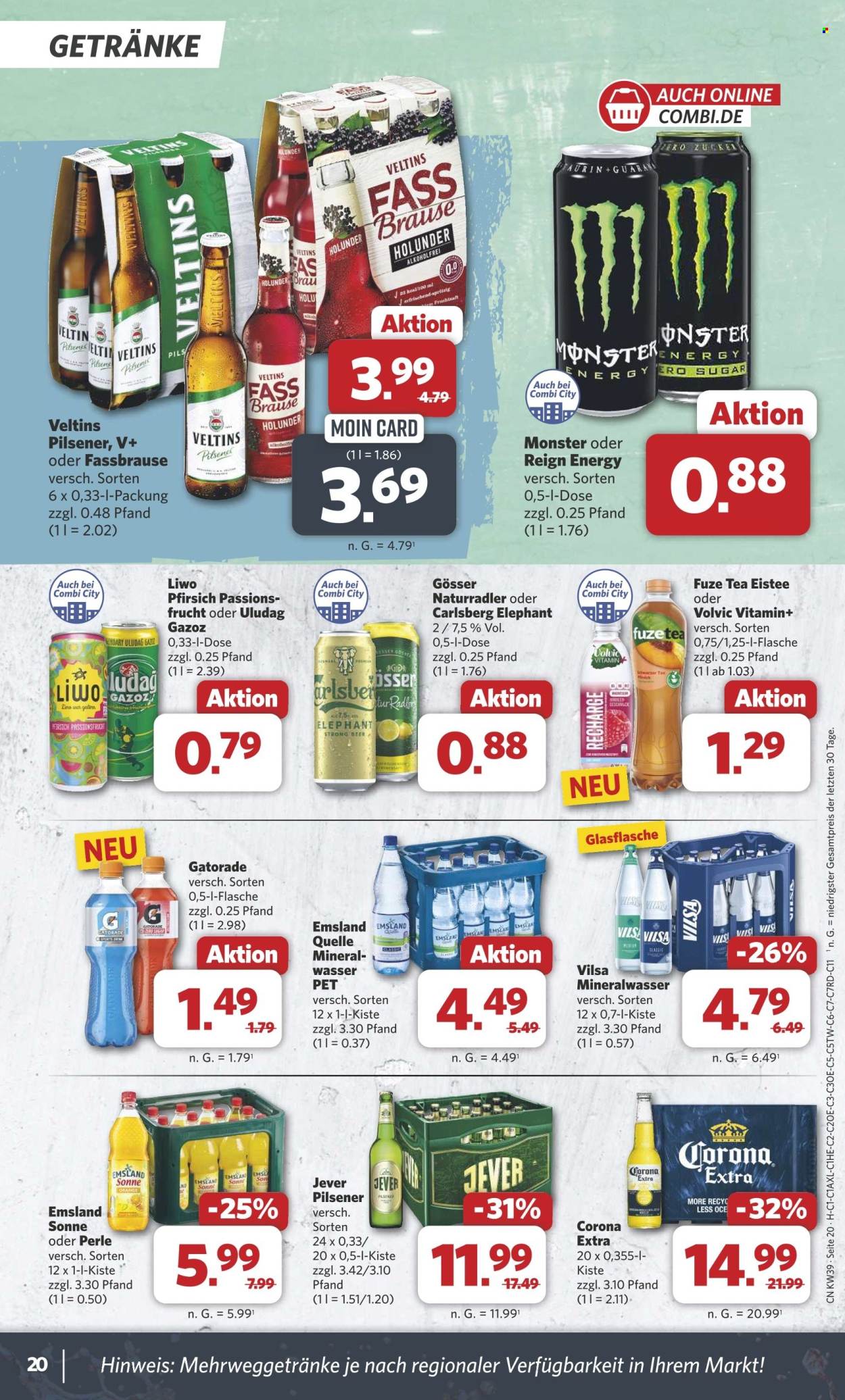 Combi Prospekte  - 23.09.2024 - 28.09.2024. Seite 20