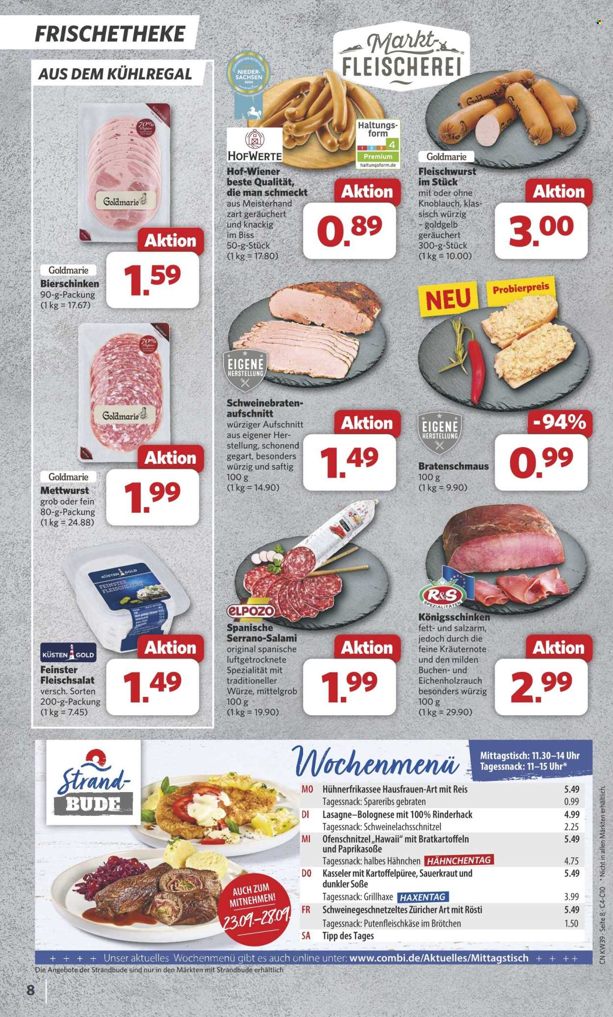 Combi Prospekte  - 23.09.2024 - 28.09.2024. Seite 8