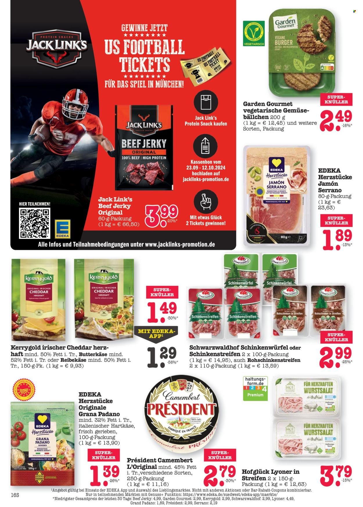 Edeka Prospekte  - 23.09.2024 - 28.09.2024. Seite 16