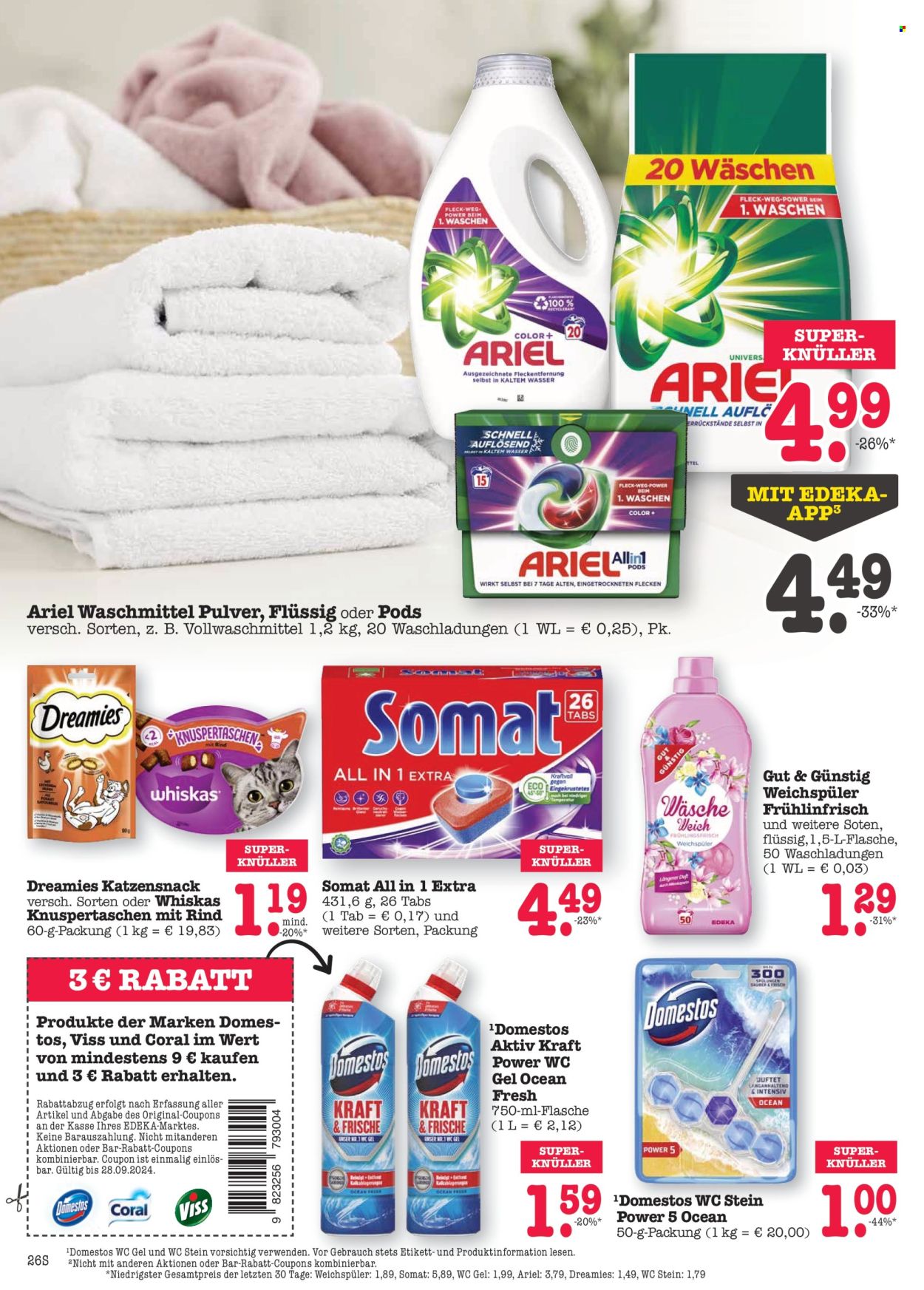 Edeka Prospekte  - 23.09.2024 - 28.09.2024. Seite 26