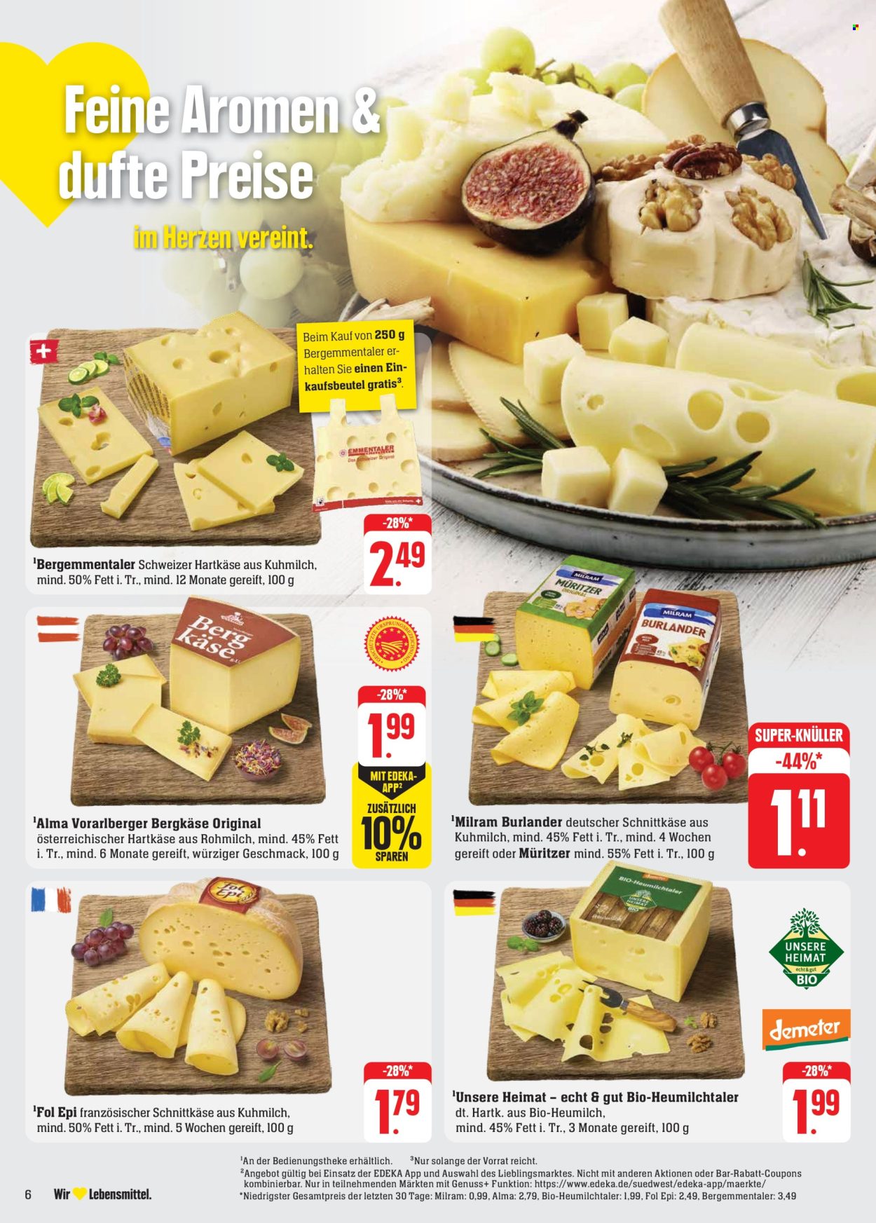 Edeka Prospekte  - 23.09.2024 - 28.09.2024. Seite 6